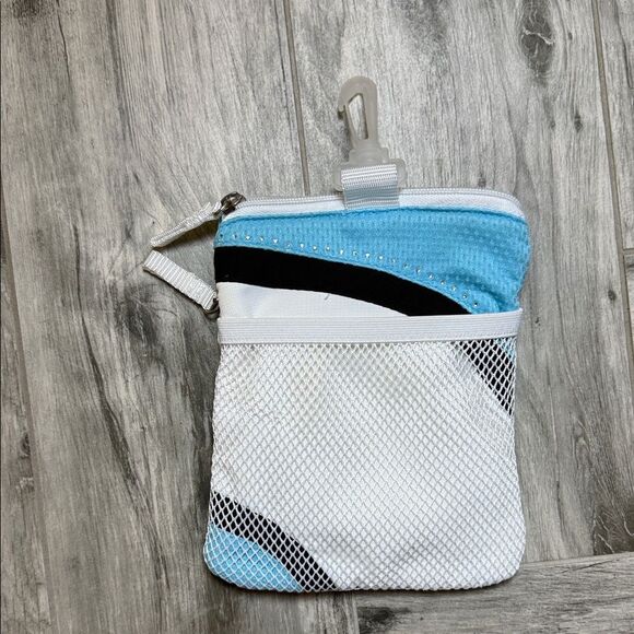 Izod Blue and White Belt Bag - Picture 3 of 5